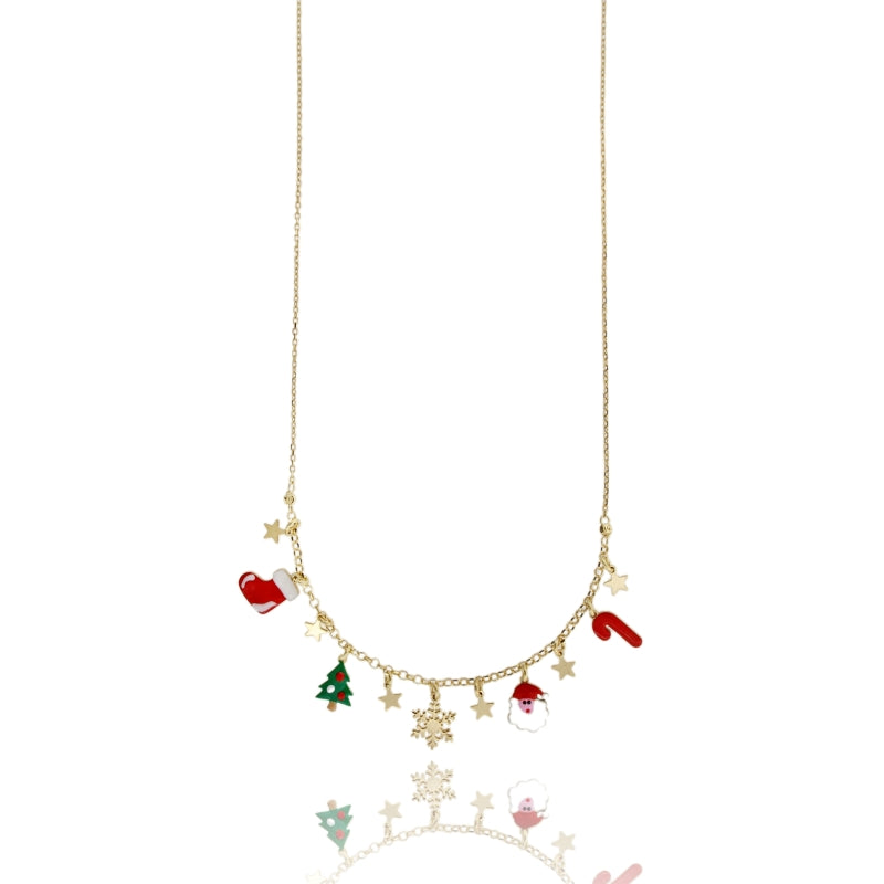 Collana Christmas Icons Argento 925
