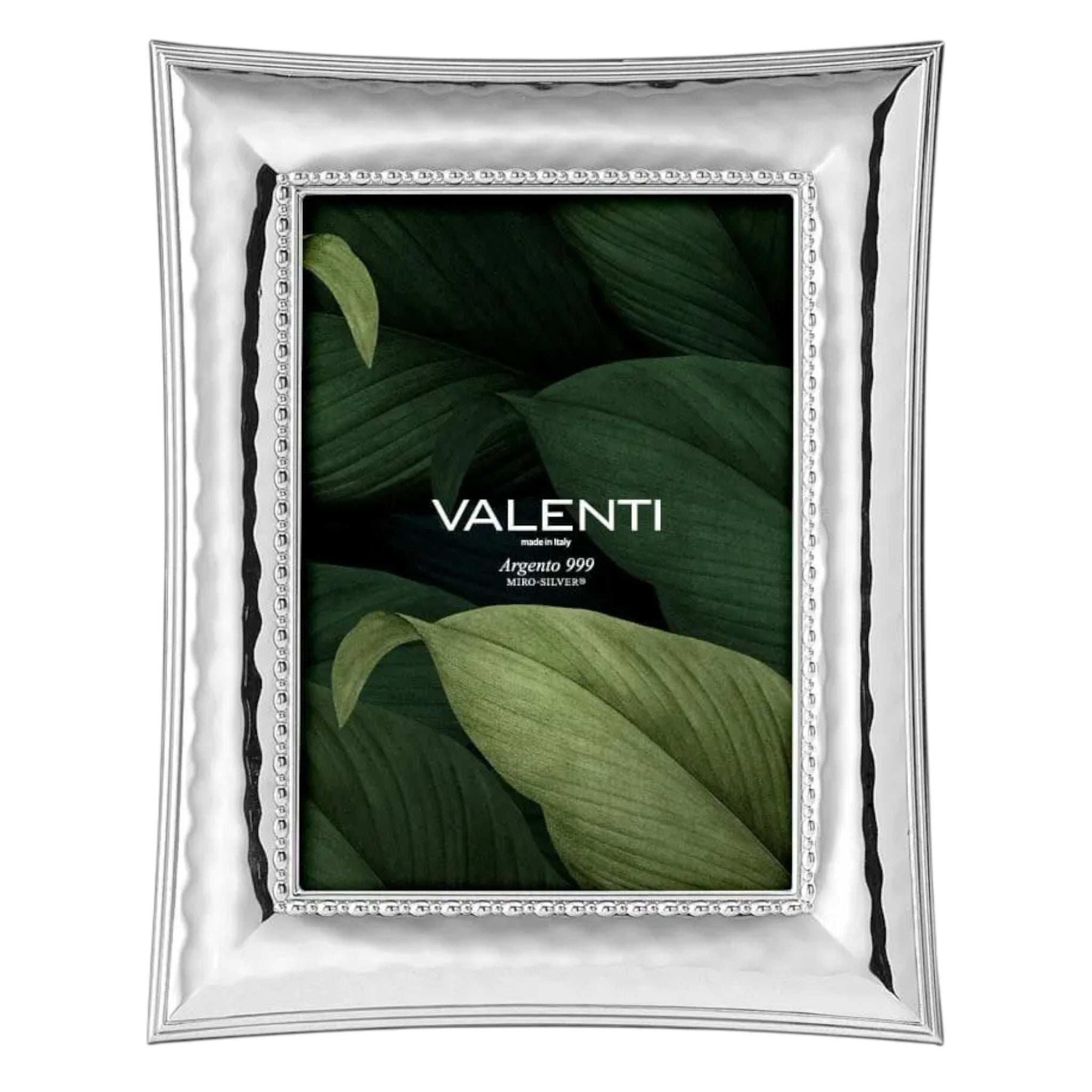 Perlé d’Argento – Cornice Lucida Valenti in Argento 925