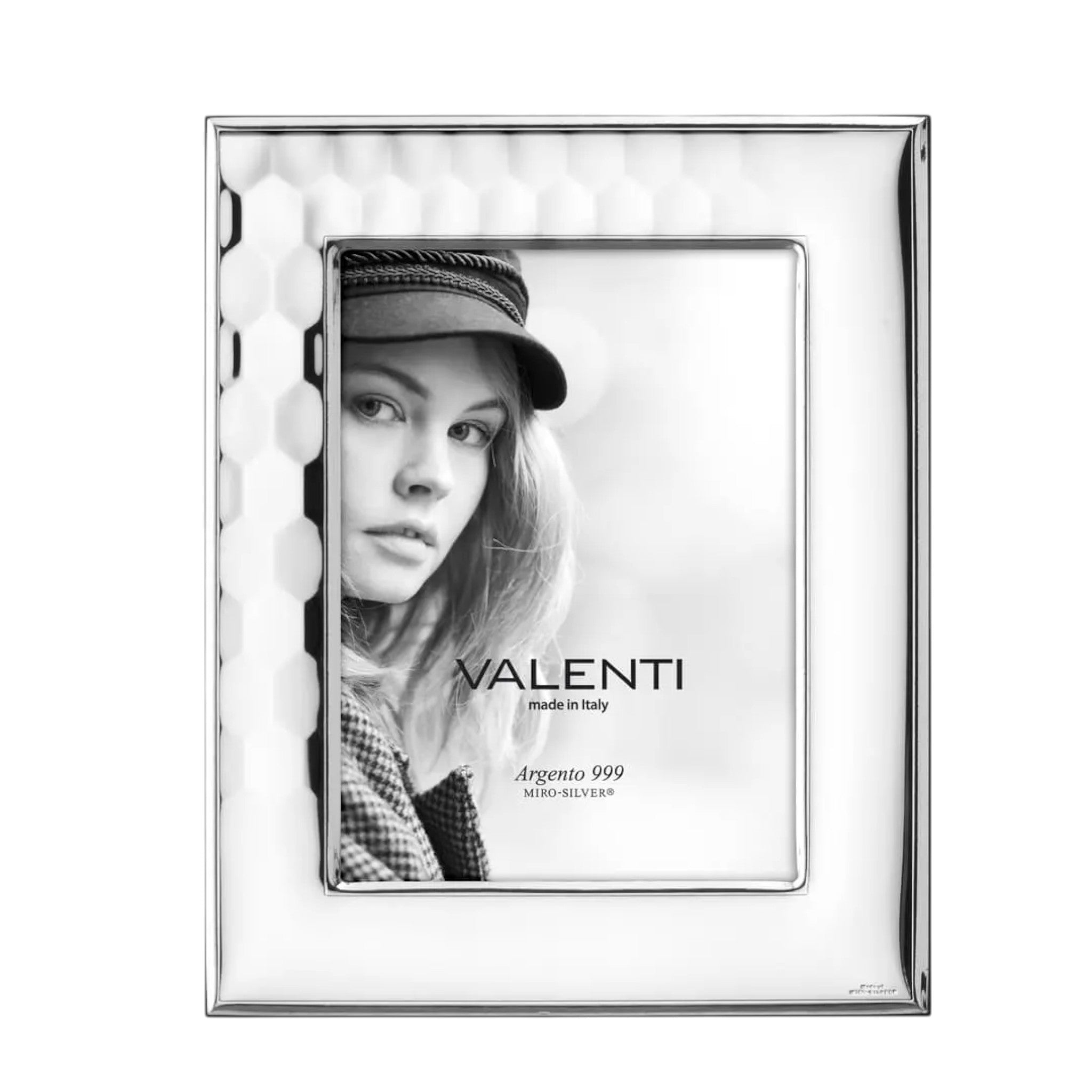 Cornice Esagoni in Argento 925 Valenti