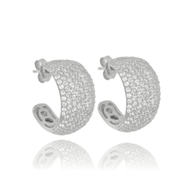 Brillante Aura Pavé - Argento 925