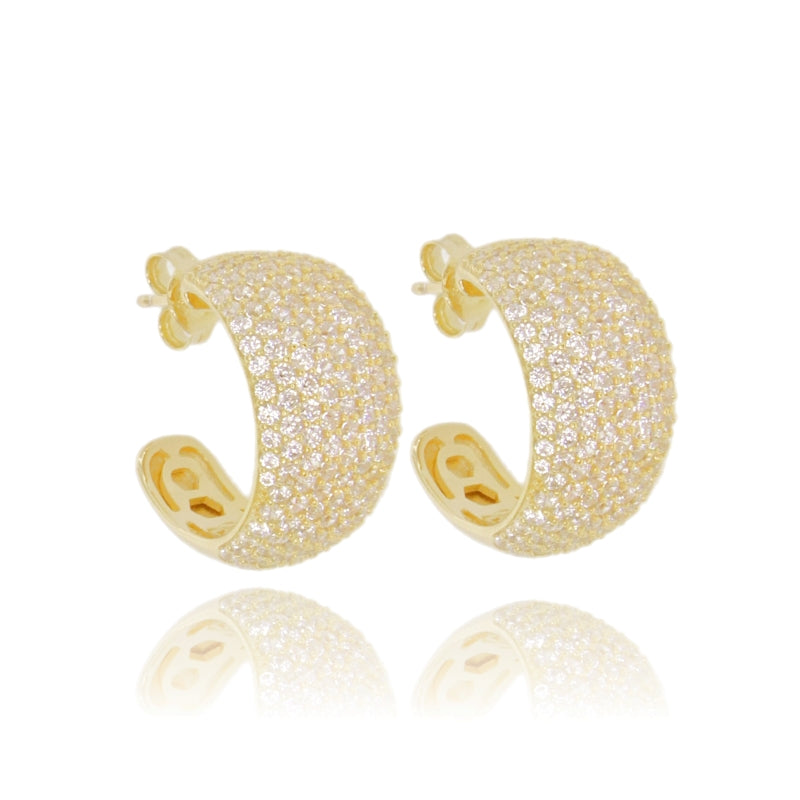 Brillante Aura Pavé - Argento 925