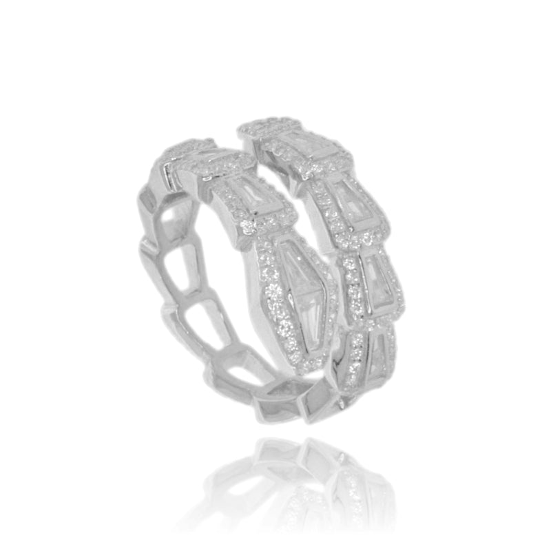 Anello Serpentis Glow – Argento 925 con Zirconi