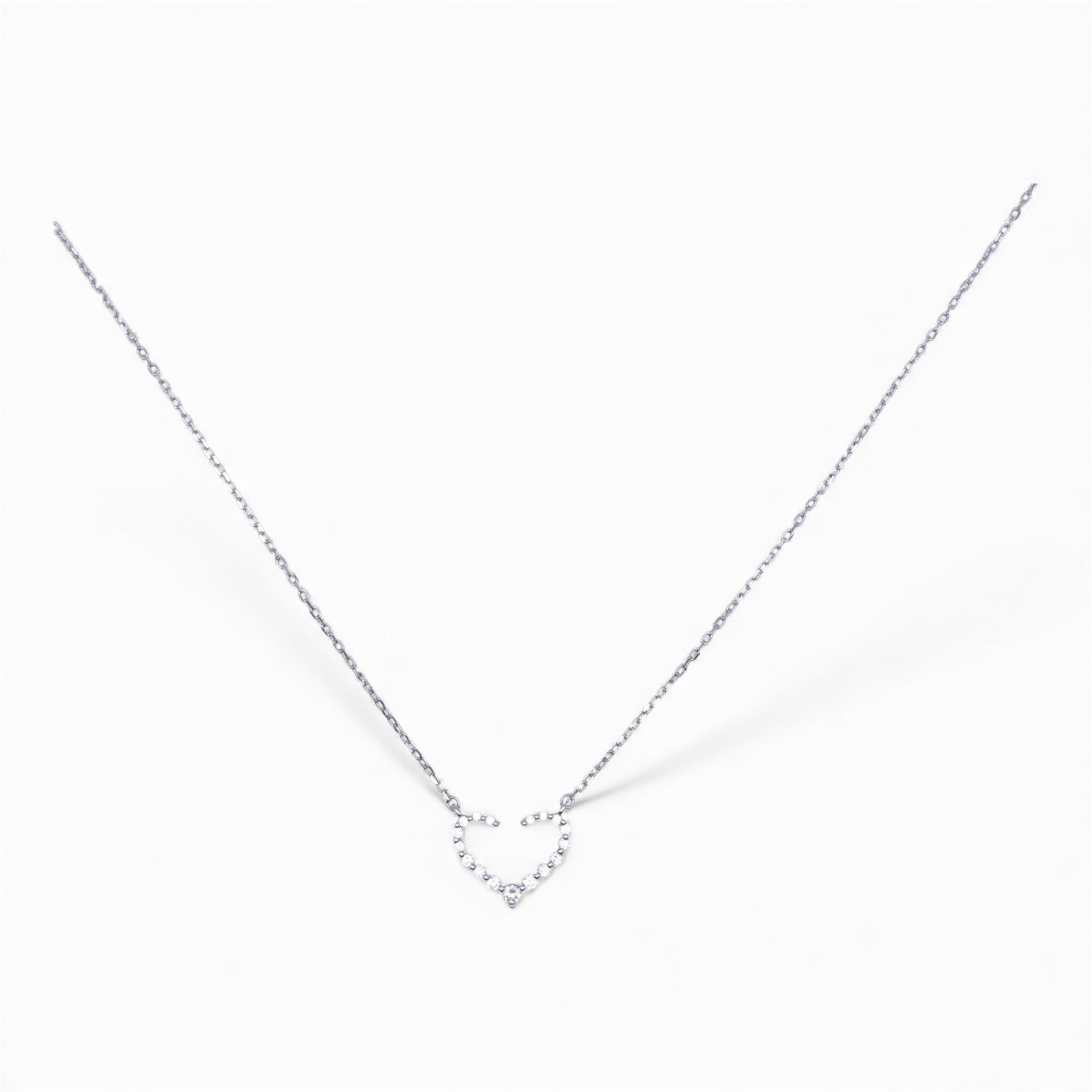 Collana Cuore di Luce – Argento e Zirconi
