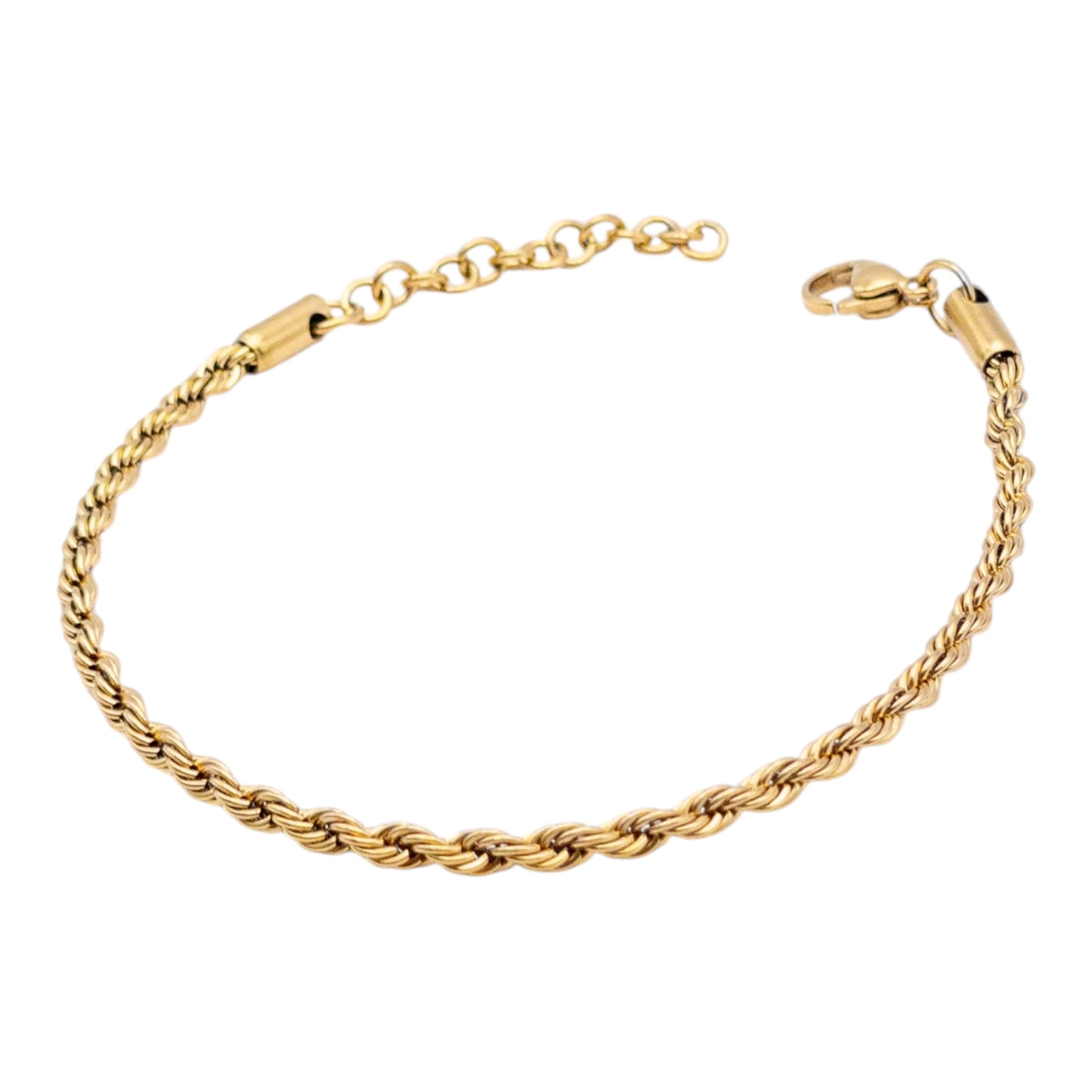 Bracciale a Corda in Acciaio Inossidabile