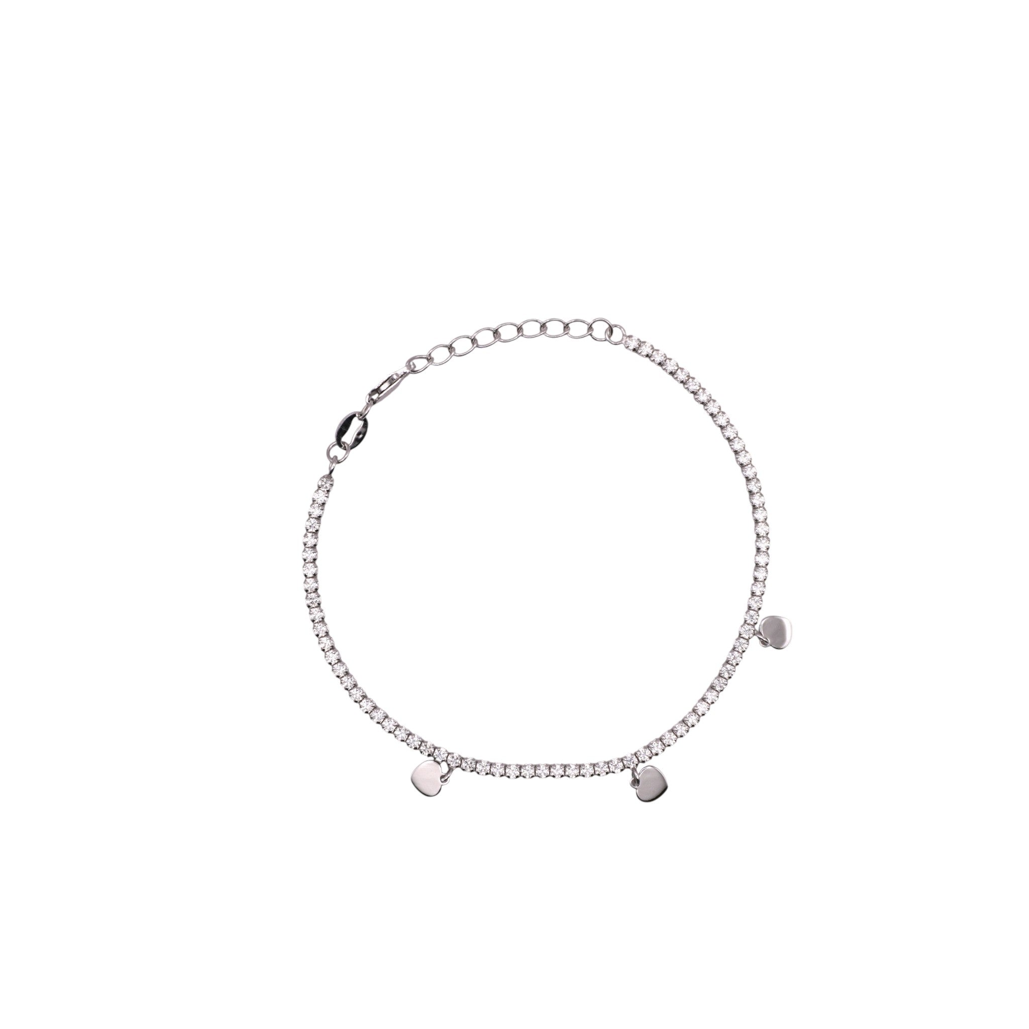 Bracciale Cuori di Luce - Argento 925