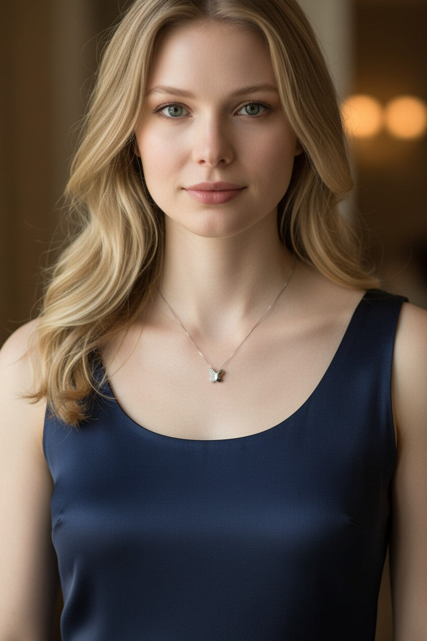 Butterfly Shine Mini - Argento 925