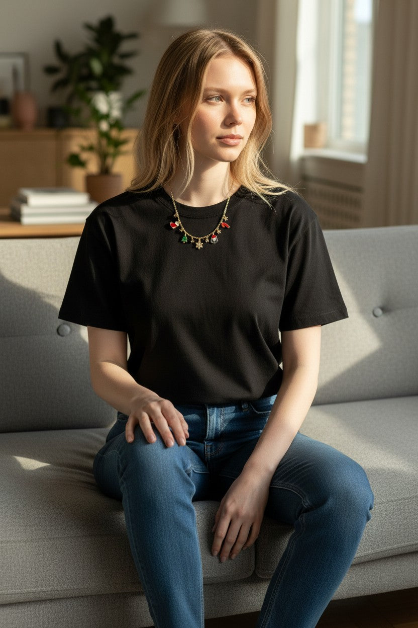 Collana Christmas Icons Argento 925