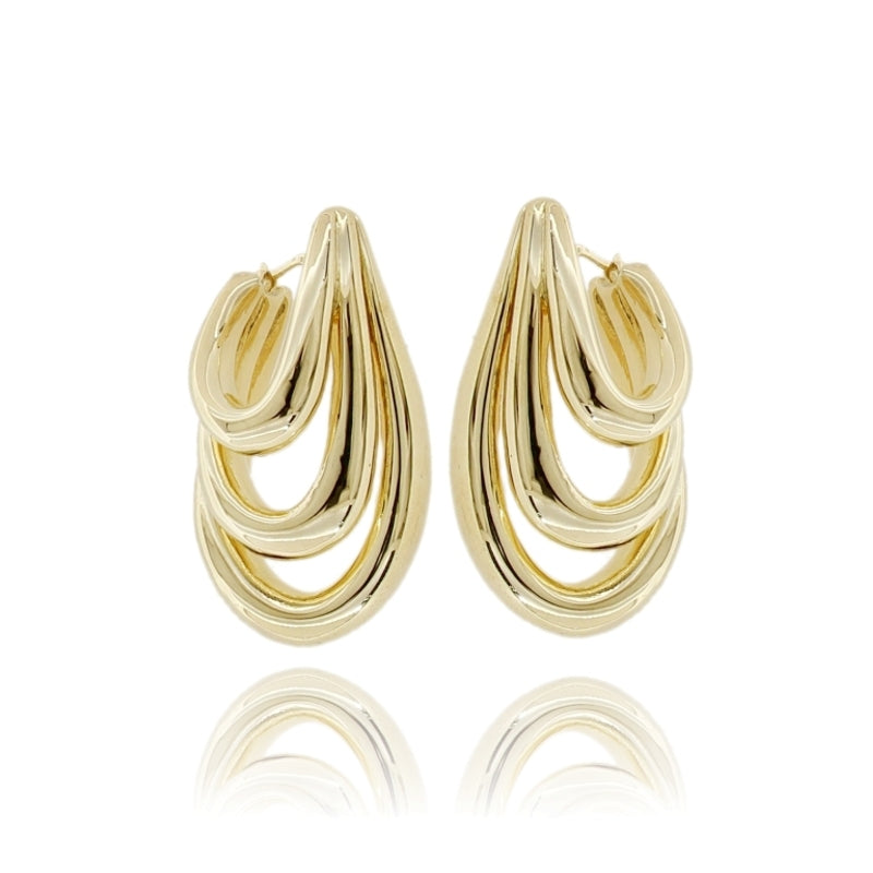 Orecchini Degradé Fluid Silver – Argento 925