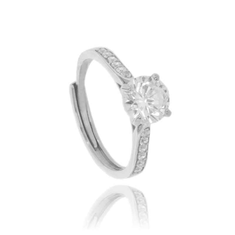 Anello Solitaire Light – Argento 925