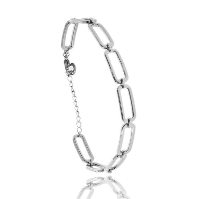 Chain Bold – Bracciale Maglia Rettangolare