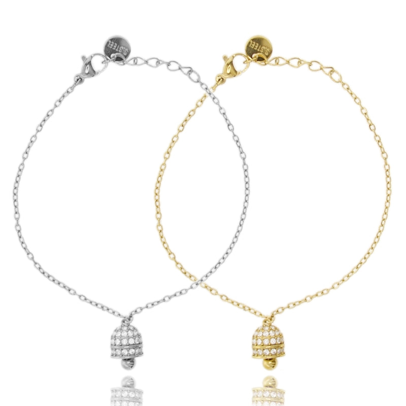 Bracciale Rolo “Tintinnio” con Campanella Luminosa