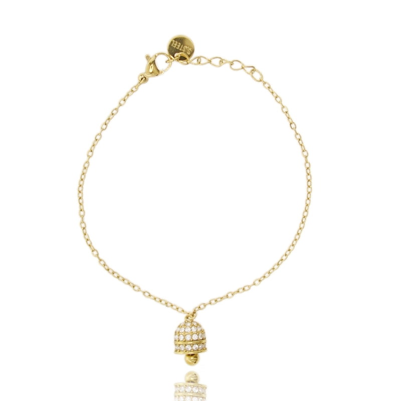 Bracciale Rolo “Tintinnio” con Campanella Luminosa