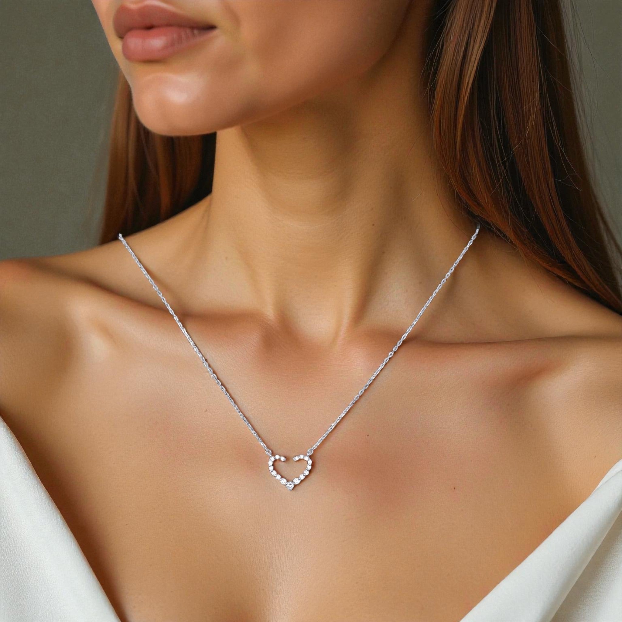 Collana Cuore di Luce - Argento 925