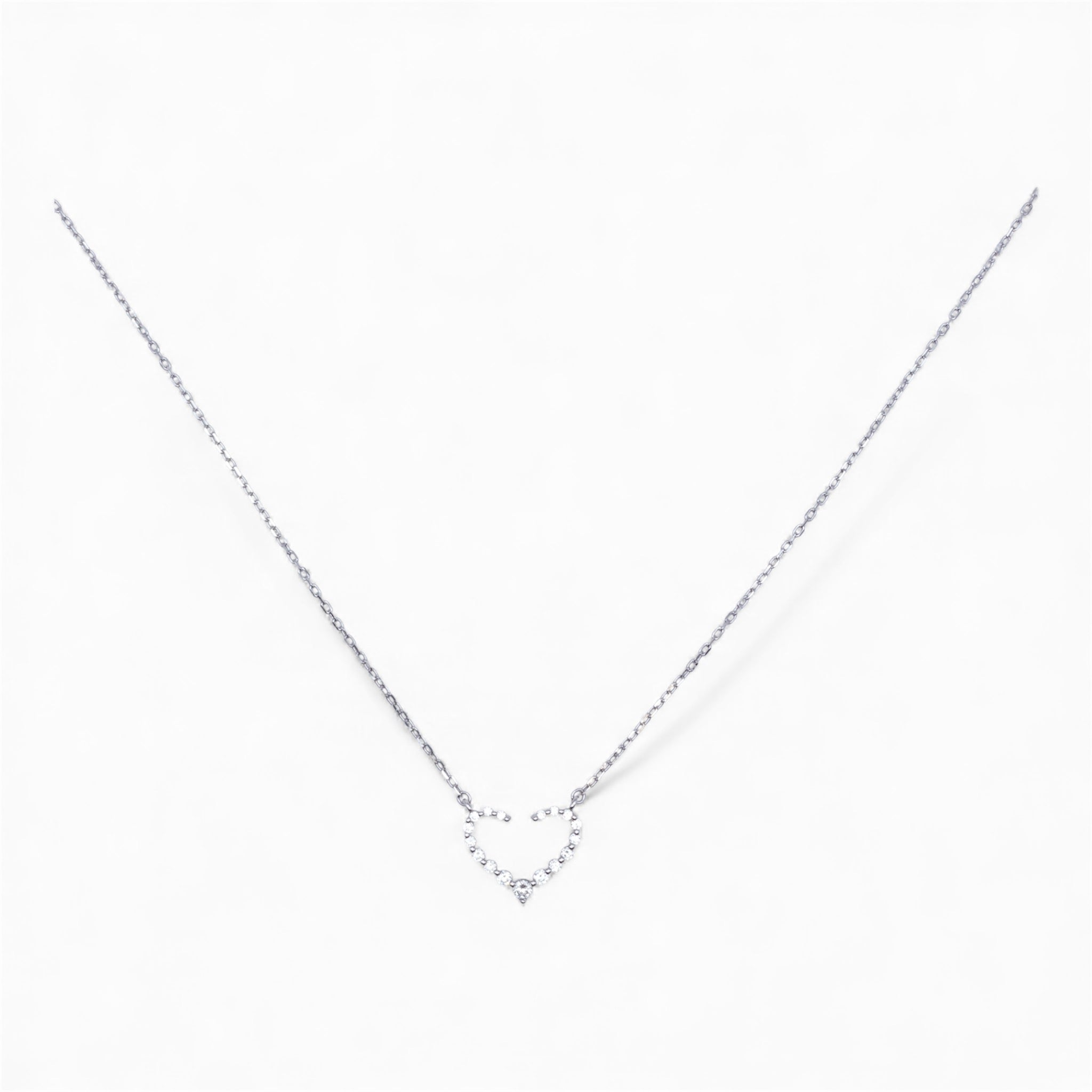 Collana Cuore di Luce – Argento e Zirconi