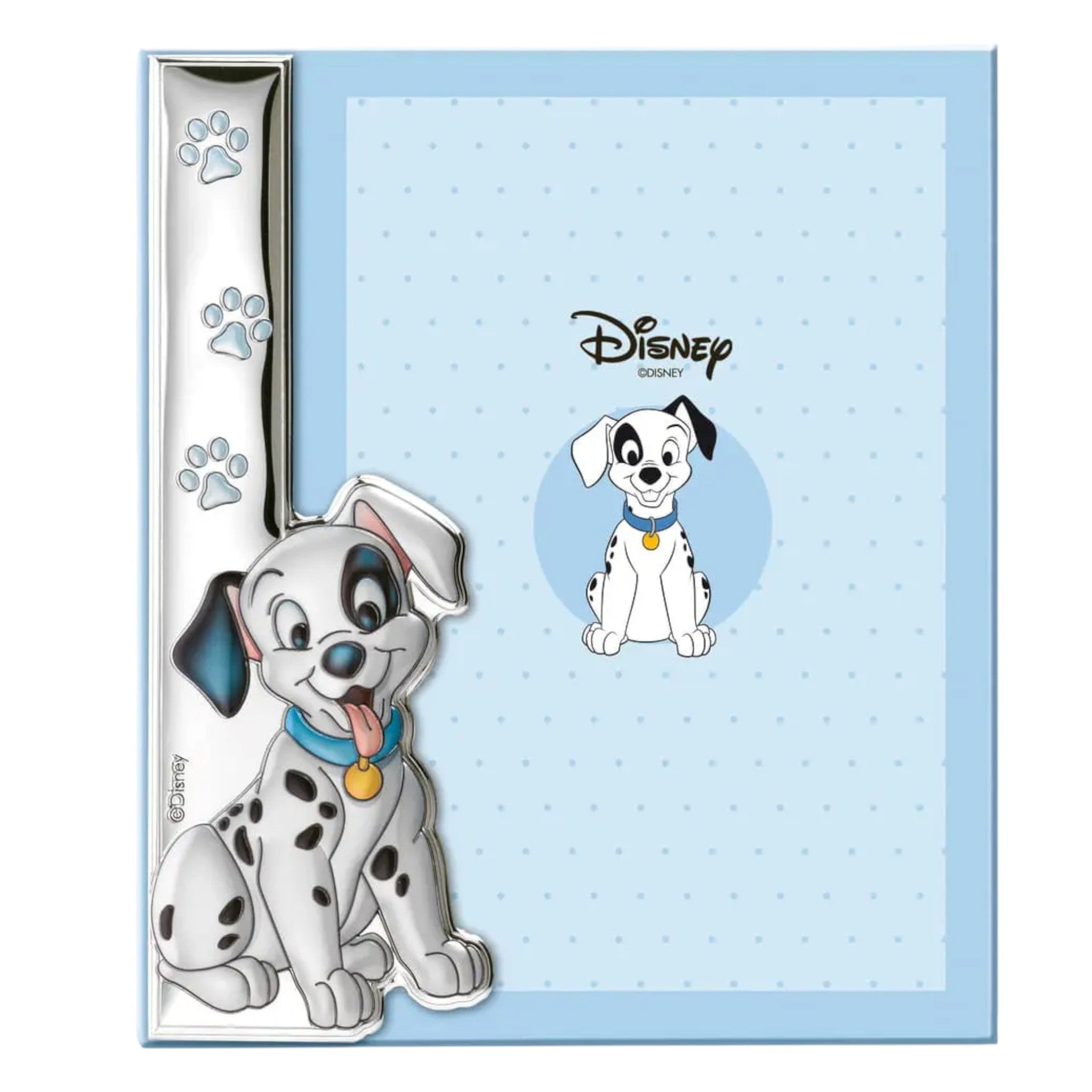 La Carica dei Ricordi – Cornice Disney 101 Dalmati in Argento Valenti