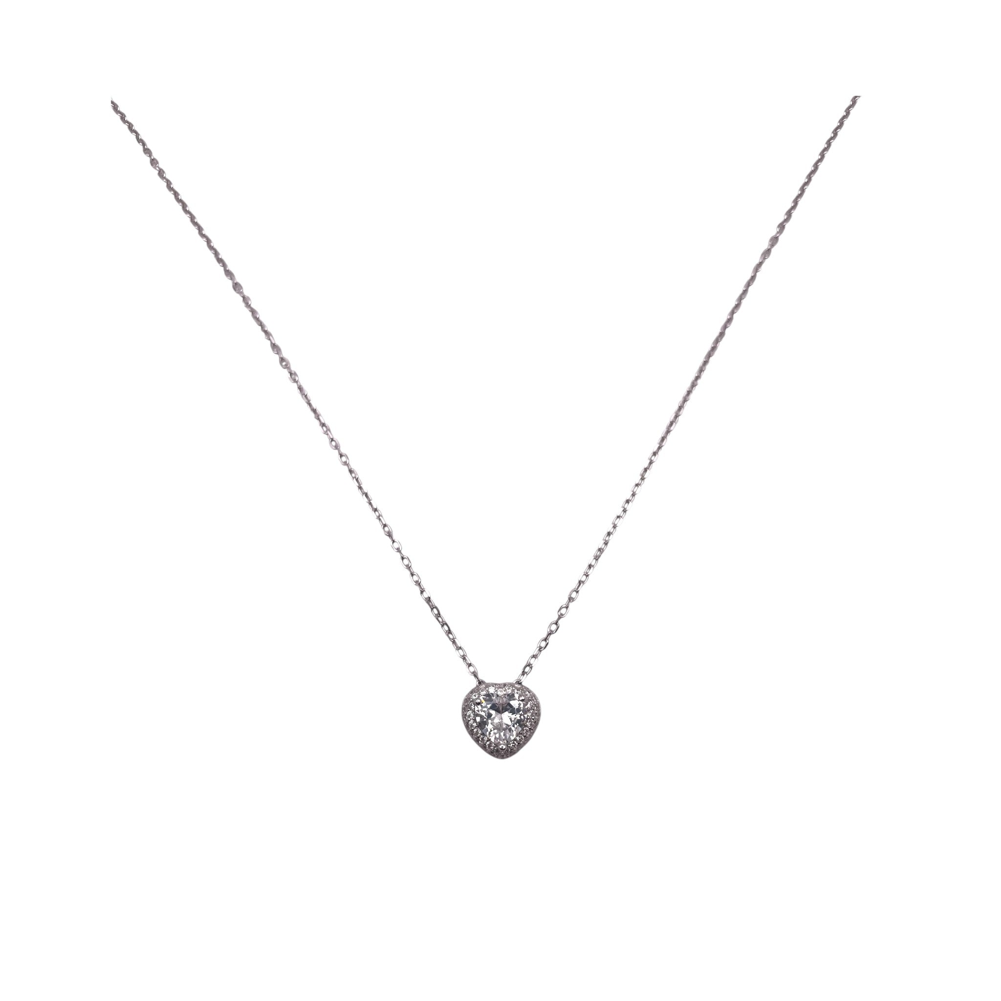 Cuore Crystal Elegance in Argento 925