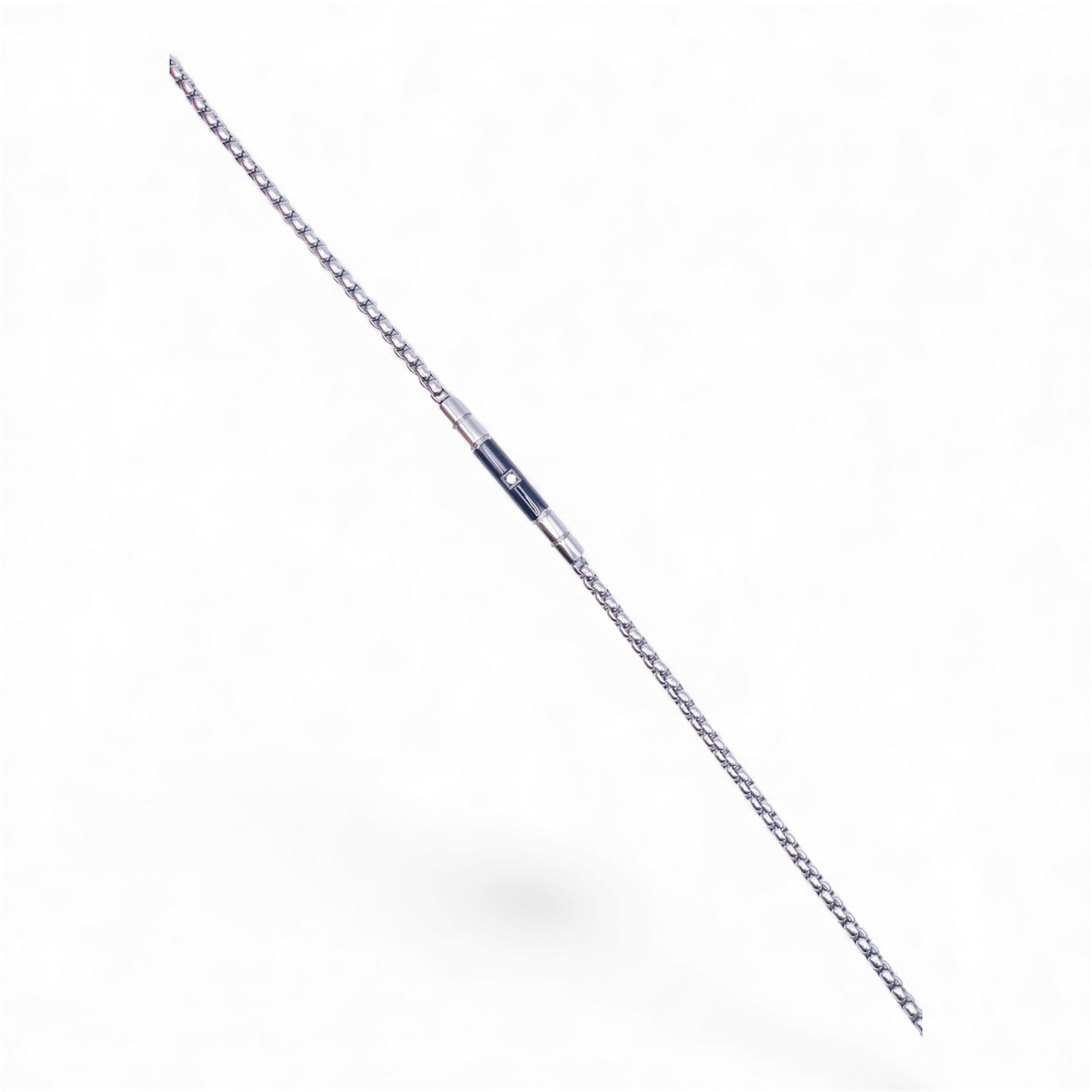 Bracciale Eclisse d’Acciaio – Pietra di Luce