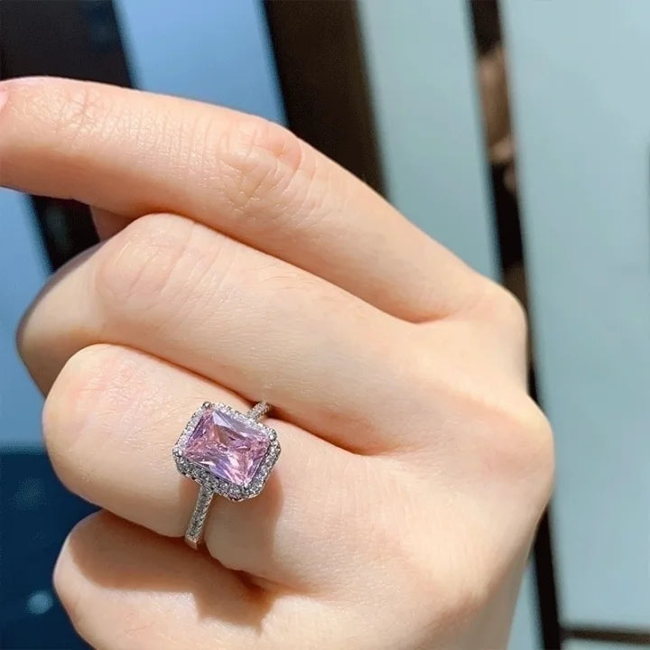 colored diamond ring