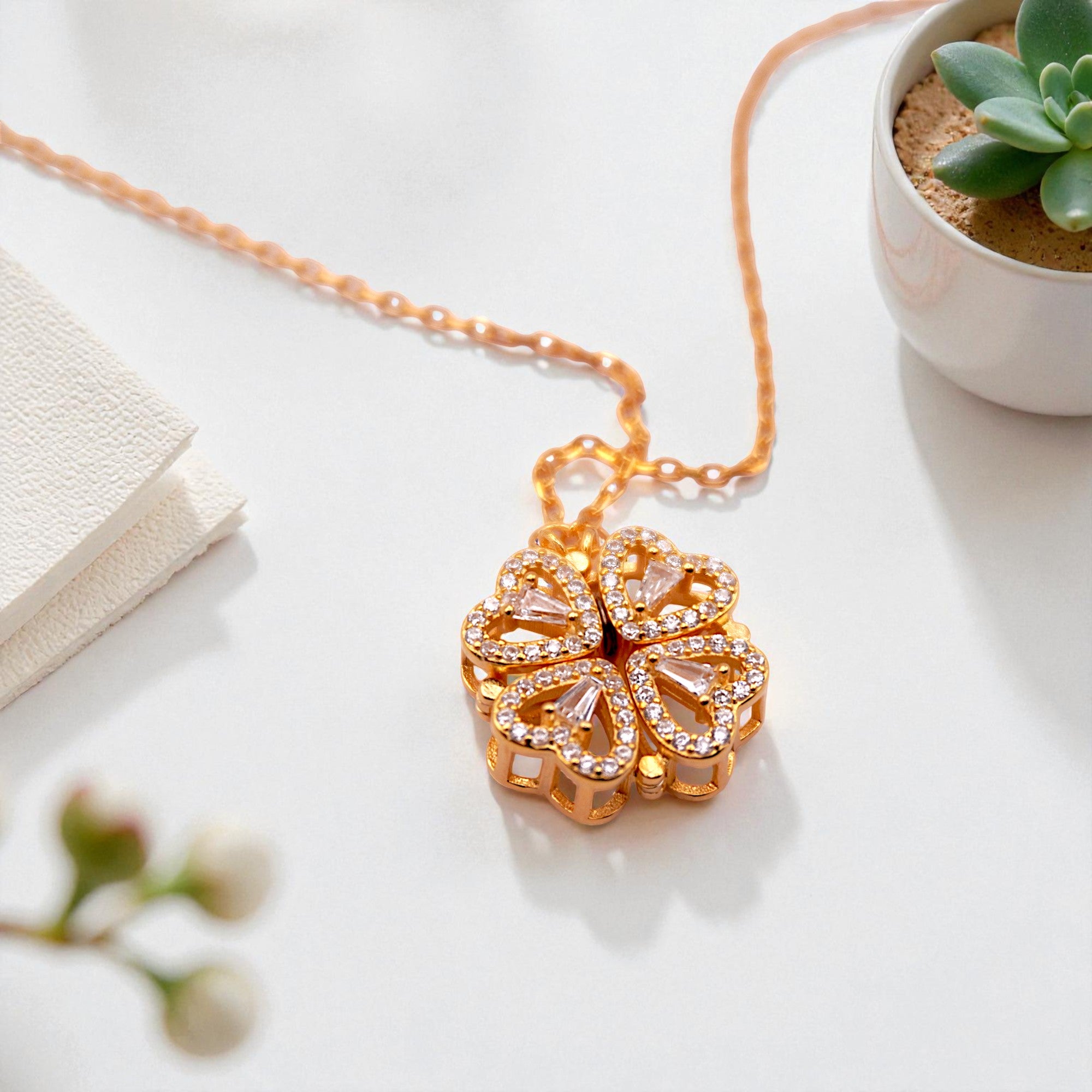 Collana Metamorfosi d’Amore - Argento 925