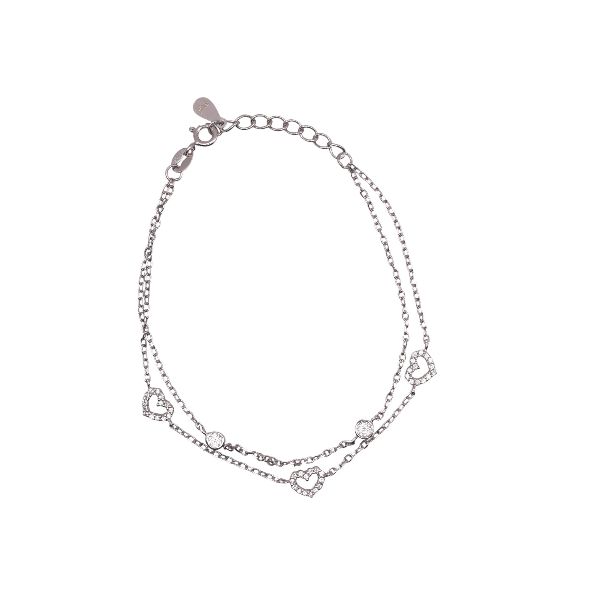 Bracciale Doppio Battito - Argento 925