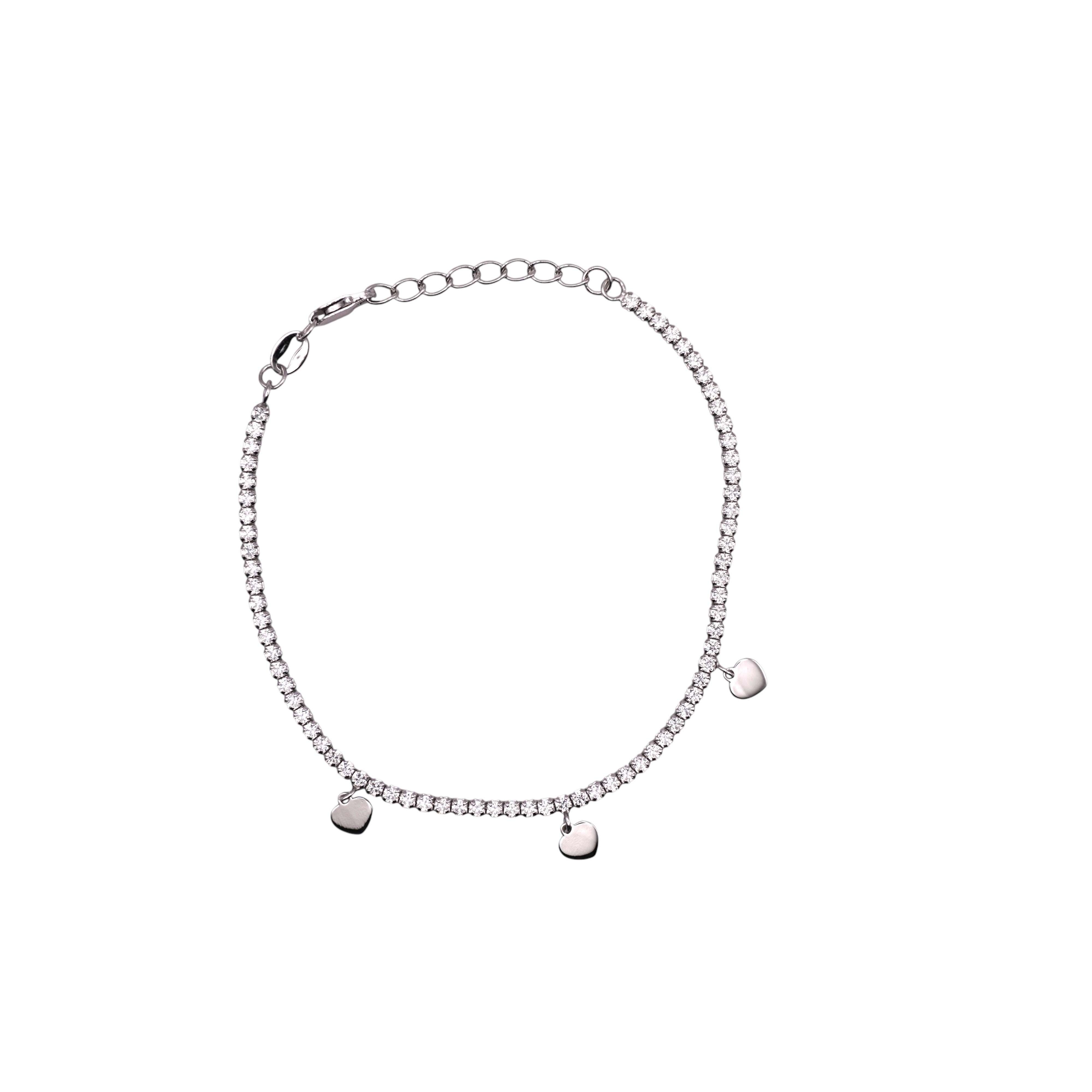 Bracciale Cuori di Luce - Argento 925