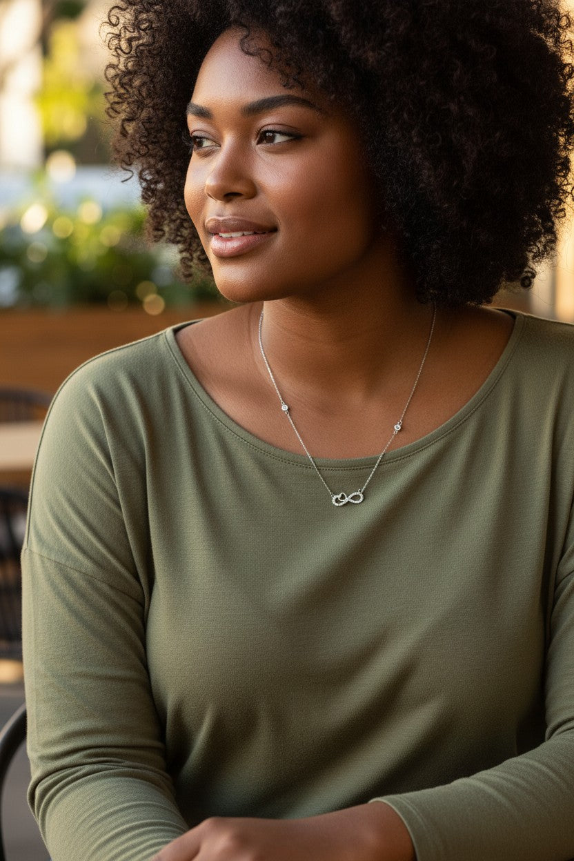 Collana Infinity Love - Argento 925