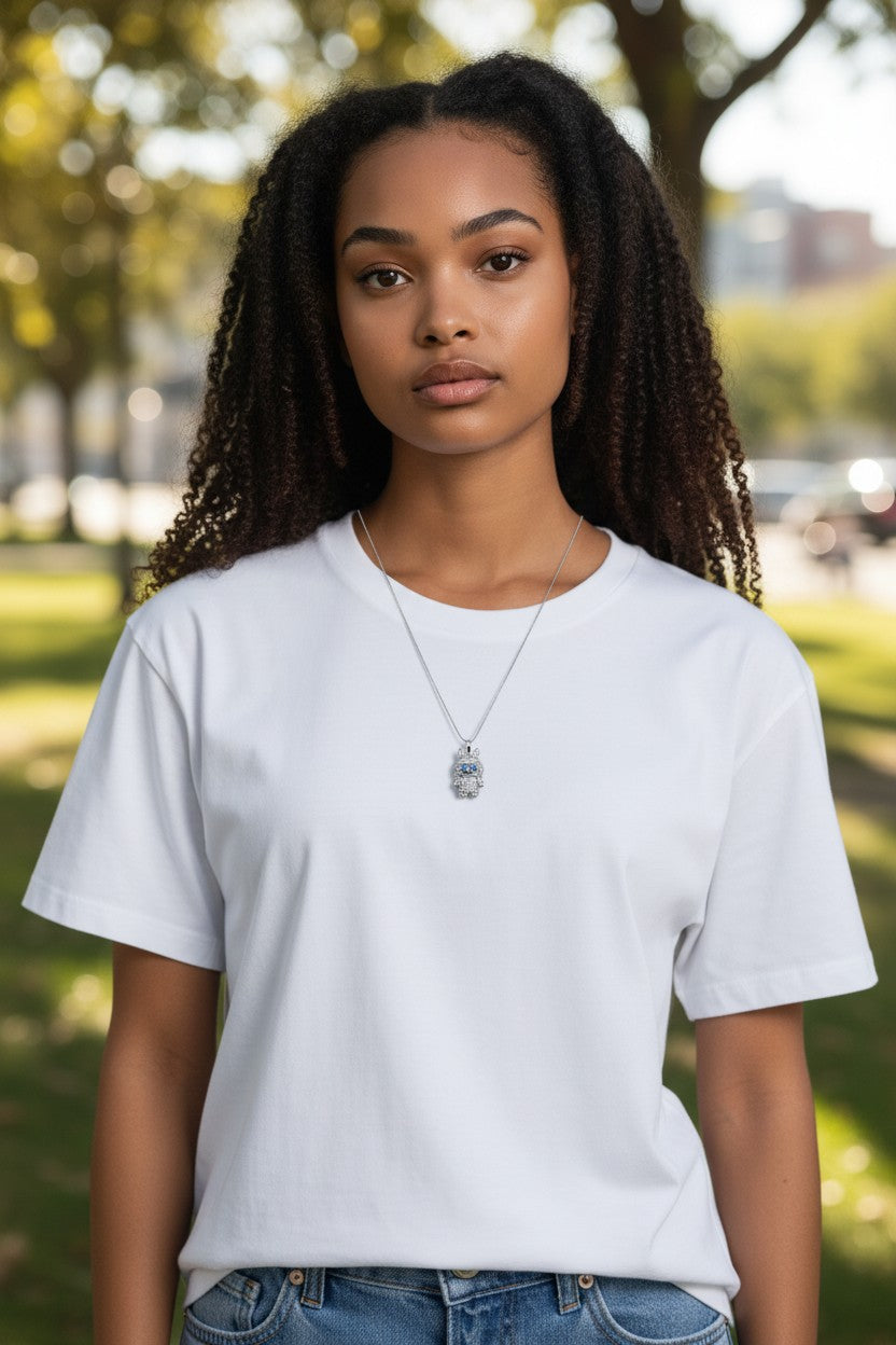 Collana Labubu Stardust - Argento 925