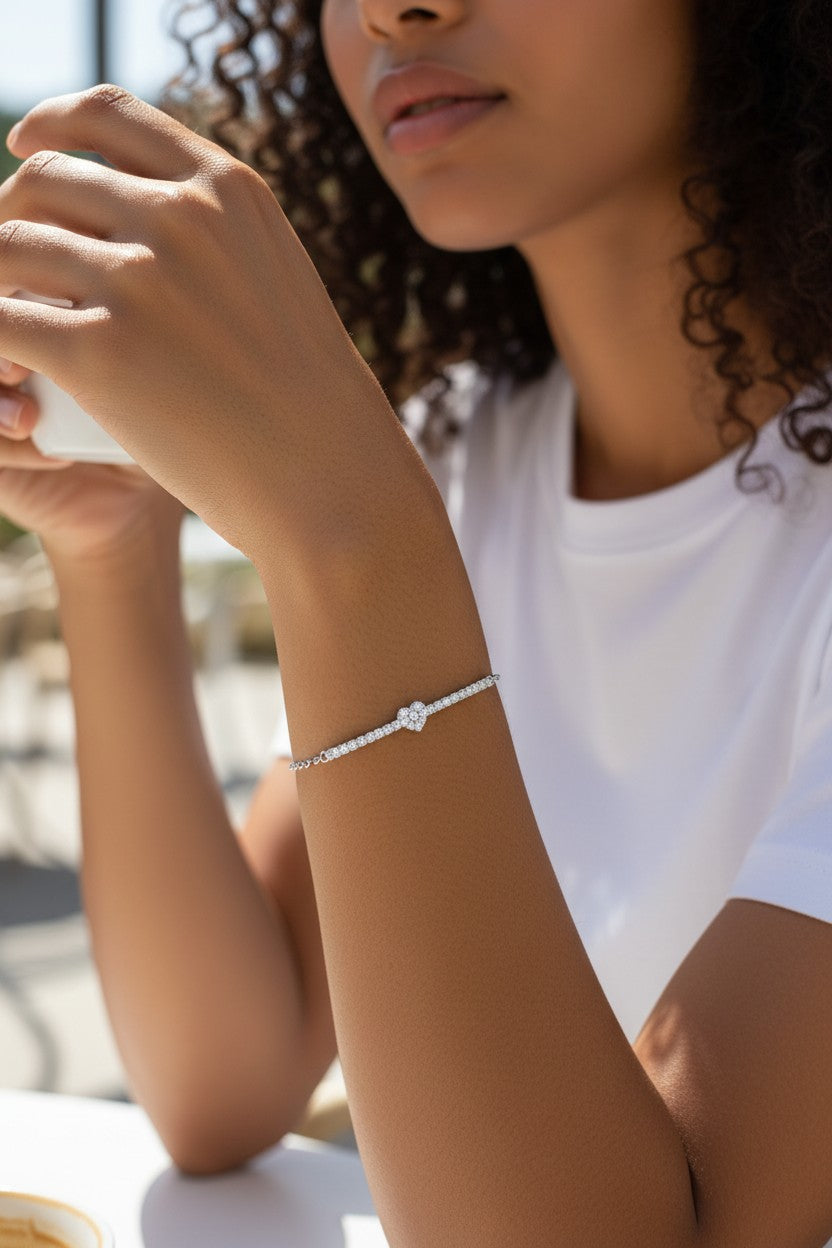 Bracciale Respiro di Luce - Argento 925