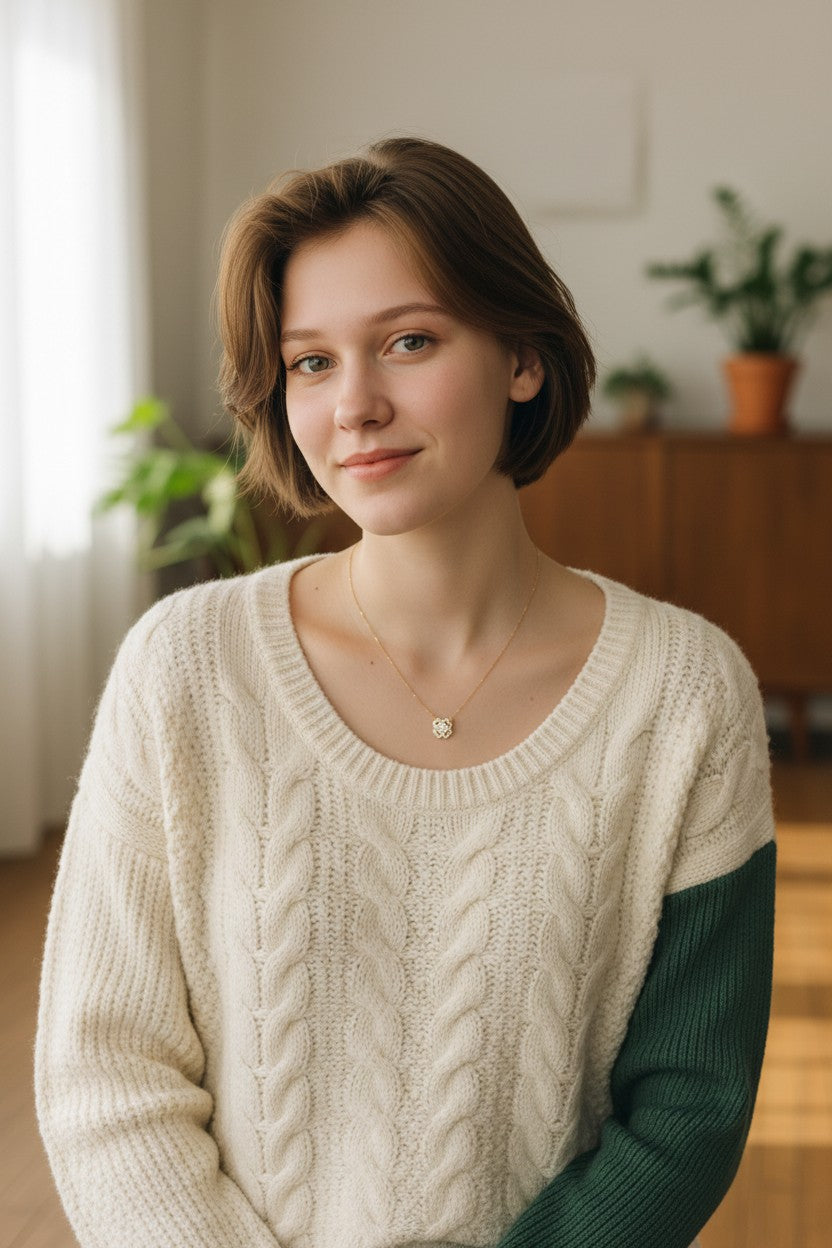 Collana Fiore di Luce - Argento 925